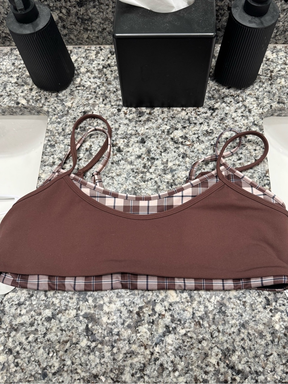 Double layer scoop bra - Liasion